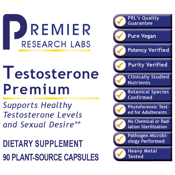 Testosterone Premium.  90 capsules.